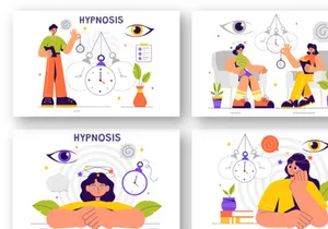 9 Hypnosis Design Illustration