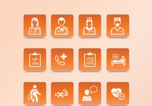 Medical & Health Care Icons Set-4