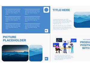 Blu Presentation template