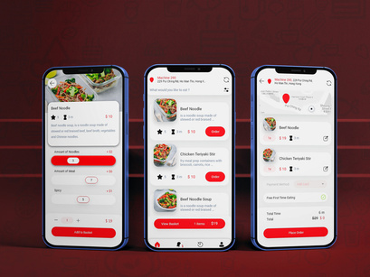 To eat-iOS Mobile App UI