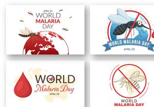 14 World Malaria Day Illustration