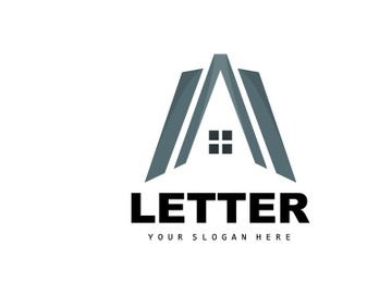 A Letter Logo, Letter Logotype Vector preview picture