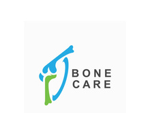 Bone care logo, Minimalist joint bone design Illustration orthopedic template