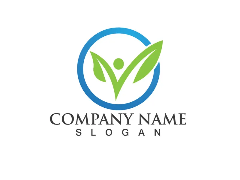 Health life people tree leaf green logo