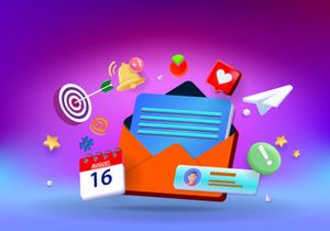 3D Laptop Business Illustration