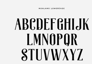 Moalang Free Font