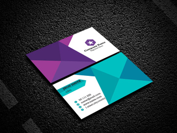 Luxurious Corporate Business Card Business Card Design preview picture