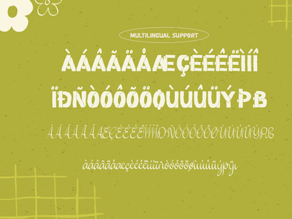 Petal Types | Fun Hand Drawn Font