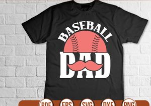 baseball dad t shirt Design