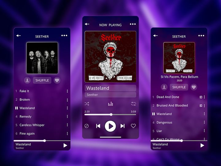 Music App Concept