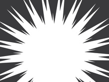 Speed Lines Comic Book Design Element Vector Illustration