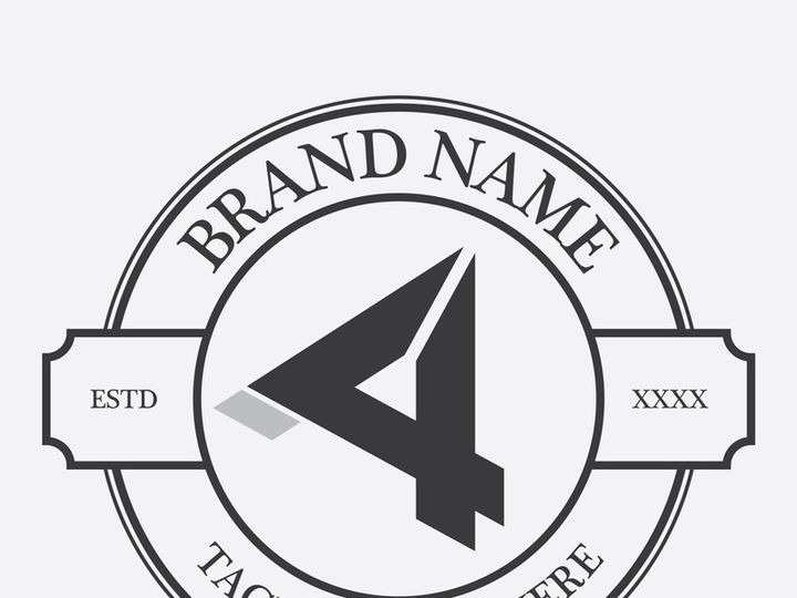 A vintage logo