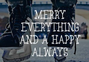 Holly Skates - Winter Display Font