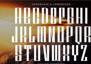 Heaven - Condensed Sans Serif