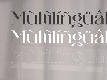 Galeriya | Modern Serif