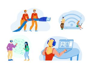 Technology characters