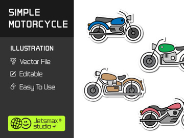 Motorcycle Vector Bundle preview picture