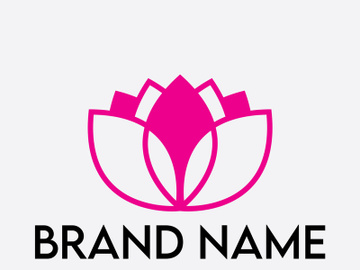 Lotus logo design preview picture