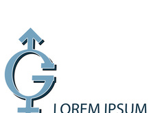 Gender logo design