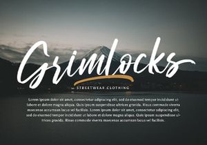 Ronttsein - Brush Script Font