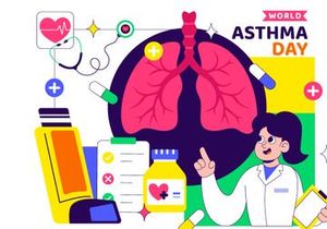 10 World Asthma Day Illustration
