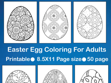 50 Mandala Easter Coloring Pages preview picture