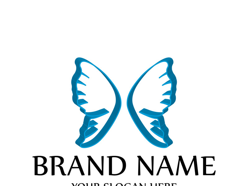 Butterfly logo design