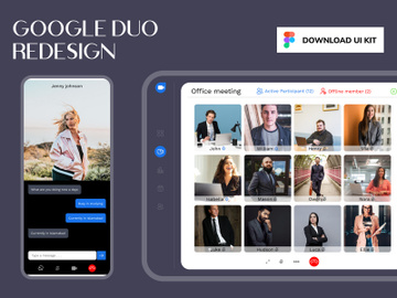 Google Duo Redesign preview picture