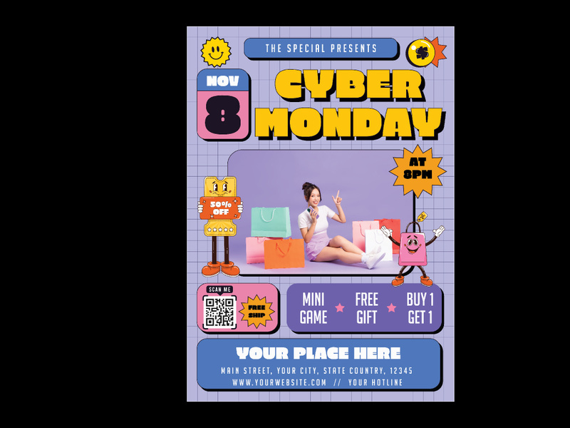 Cyber Monday Flyer