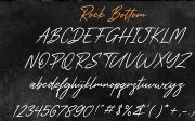 Rock Bottom Handwritten Font