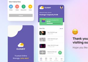 Cloudy - Storage Online Mobile App