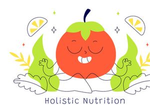 10 Holistic Nutrition Illustration