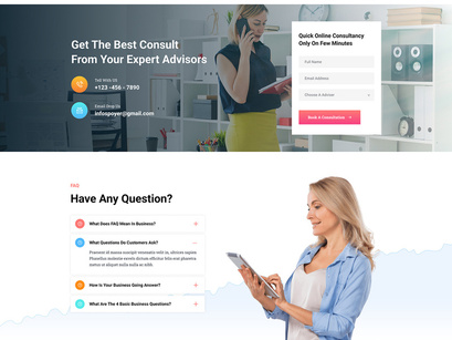 #2 Business and Consultation Figma Template