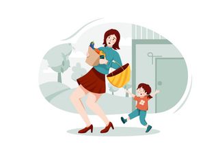 M210_Multitasking Woman Illustrations
