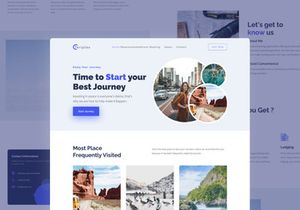Teriplex - Landing Page Travel