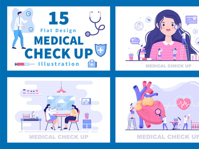 15 Medical Health Check up Background