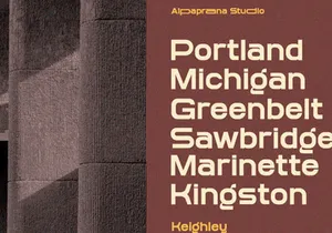 Keighley - Sans Serif Font