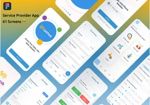 Home Appliances Service Provider Mobile App UI Kit