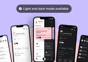 TASKOW - Task Manager App UI Kit