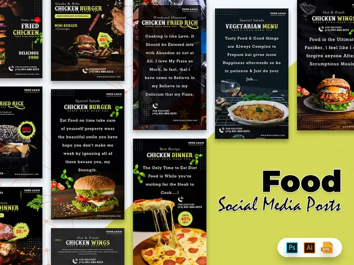 Food Social Media Posts