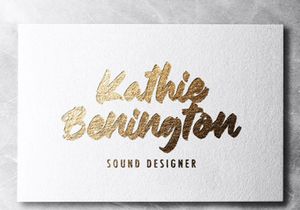The Junipes - Textured Brush Font
