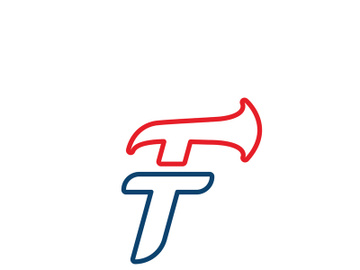 F logo and symbol vector icon app preview picture