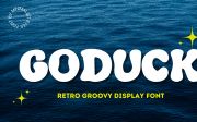 Goduck - Groovy Retro Display Font