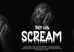 Nightmare - Horror Display Font