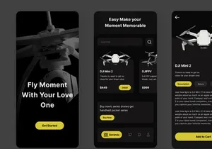 Momento - Store Drone Mobile App