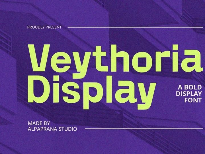 Veythoria - Display Font