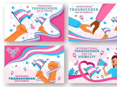 12 International Transgender Day of Visibility Illustration