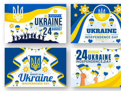 13 Ukraine Independence Day Illustration