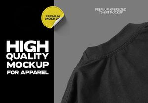 Oversized T-Shirt Mockup