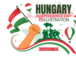 15 Hungary Independence Day Illustration preview picture